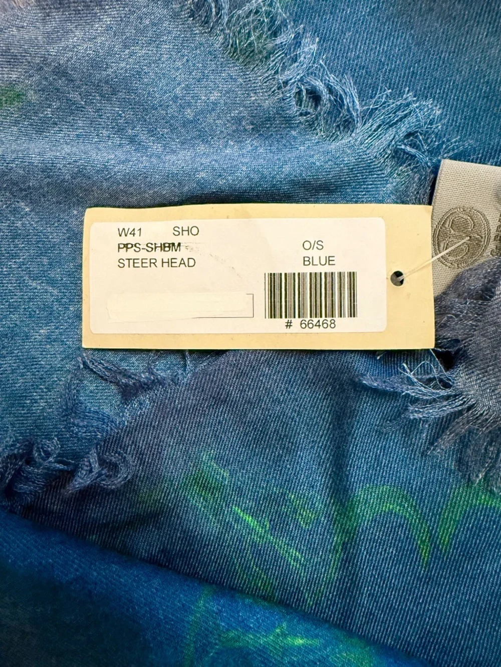 Wrap Scarf Blue Green Modal NWT
